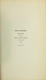 [Report 1954] by Kincardineshire (Scotland). County Council