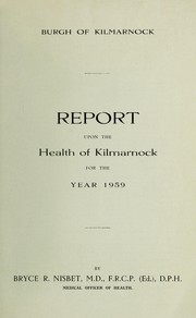 Cover of: [Report 1959]