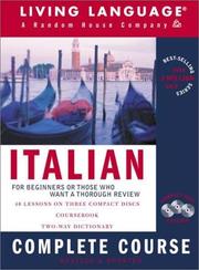 Cover of: Italian Complete Course | Living Language