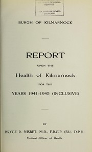 Cover of: [Report 1941-1945]