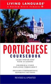 Cover of: Portuguese Coursebook: Basic-Intermediate (LL(R) Complete Basic Courses)
