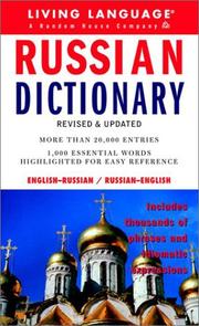 Cover of: Russian Dictionary (LL(R) Complete Basic Courses)