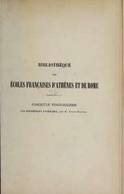 Cover of: Les sacerdoces athéniens