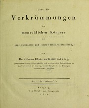 Cover of: Ueber die Verkr©ơmmungen des menschlichen K©œrpers und eine rationelle und sichere Heilart derselben