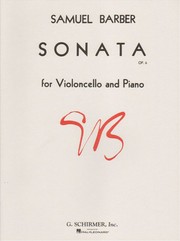 Cover of: Sonata for Violoncello and Piano, op. 6