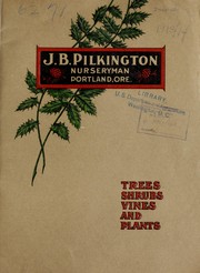 Cover of: Catalog by J.B. Pilkington (Firm)