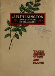 Catalog by J.B. Pilkington (Firm)