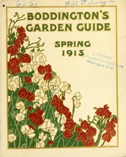 Boddington's garden guide by Arthur T. Boddington (Firm)