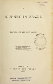 Cover of: A journey in Brazil