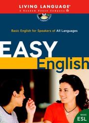 Cover of: Easy English, 1st (LL (R) ESL) by Living Language