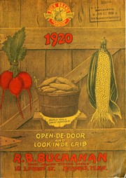 Cover of: 1920 [catalog]: Buck brand tested seeds