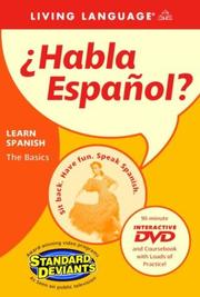 Cover of: Habla Español: Learn Spanish: The Basics (LL(R) Standard Deviants)
