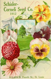 Cover of: Schisler-Corneli Seed Co., 1912 by Schisler-Corneli Seed Company
