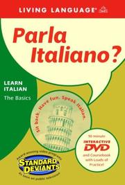 Cover of: Parla Italiano: Learn Italian: The Basics (LL(R) Standard Deviants)