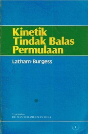 Cover of: Kinetik Tindak Balas Permulaan by 