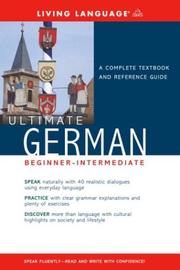 Cover of: Ultimate German Beginner-Intermediate (Book) (LL(R) Ultimate Basic-Intermed)