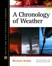 Cover of: A Chronology of Weather