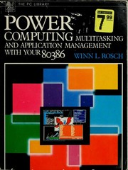 Cover of: Power computing by Winn L. Rosch