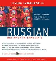 Cover of: Ultimate Russian Beginner-Intermediate (CD/Book) (LL(R) Ultimate Basic-Intermed)