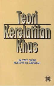 Cover of: Teori Kerelatifan Khas