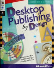 Cover of: Desktop publishing by design by Ronnie Shushan
