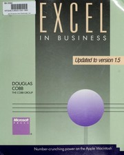 Cover of: Excel in business | Douglas Ford Cobb