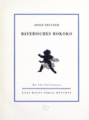 Cover of: Bayerisches Rokoko