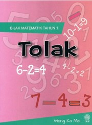 Cover of: Bijak Matematik Tahun 1: Tolak