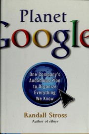 Cover of: Planet Google by Randall E. Stross, Randall E. Stross