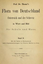Cover of: Prof. dr. Thom℗♭Ứ's Flora von Deutschland by Otto W. Thom℗♭Ứ