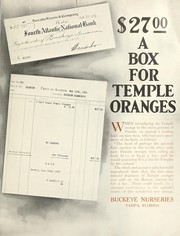 Cover of: An unprecedented demand for trees of the Temple orange
