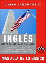 Cover of: Ingles Mas Alla de lo Basico (CD) (LL(R) Complete Basic Courses)