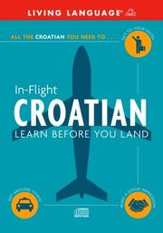 Cover of: In-Flight Croatian (LL (R) In-Flight)