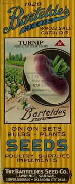 Cover of: Barteldes seeds wholesale catalog: onion sets, bulbs, plants seeds, poultry supplies, implements