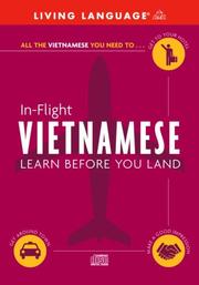Cover of: In-Flight Vietnamese (LL (R) In-Flight)