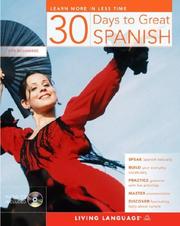 Cover of: 30 Days to Great Spanish (30 Days)