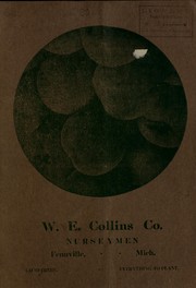 Cover of: W.E. Collins Co. [catalog] | W.E. Collins Company