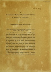 Cover of: Contributions to the bryology and hepaticology of North America by William Starling Sullivant