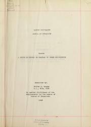 Cover of: A study of errors in grammar in prose composition by Walter G. Drogue