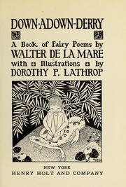 Cover of: Down-adown-derry by Walter De la Mare