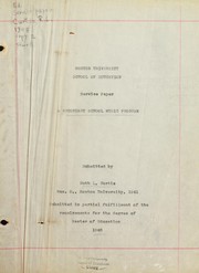 Cover of: A secondary school music program by Ruth L. Curtis
