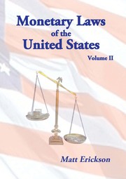 Cover of: Monetary Laws of the United States, Volume II