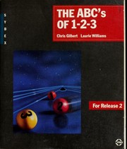 Cover of: The ABC's of 1-2-3