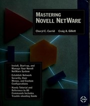 Cover of: Mastering Novell NetWare