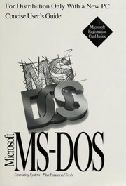 Cover of: MS-DOS user's guide