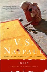 Cover of: India by V. S. Naipaul