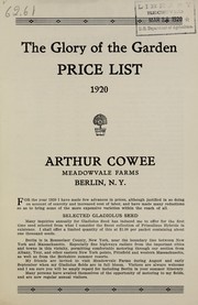 Cover of: The glory of the garden by Arthur Cowee (Firm)