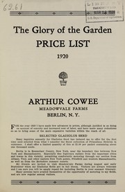 Cover of: The glory of the garden: price list 1920