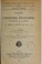 Cover of: Études sur l'histoire financière d'Athènes au ve siècle