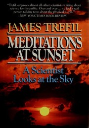 Cover of: Meditations at sunset by Jame Trefil